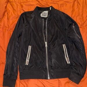 Levi's Black Bomber Jacket